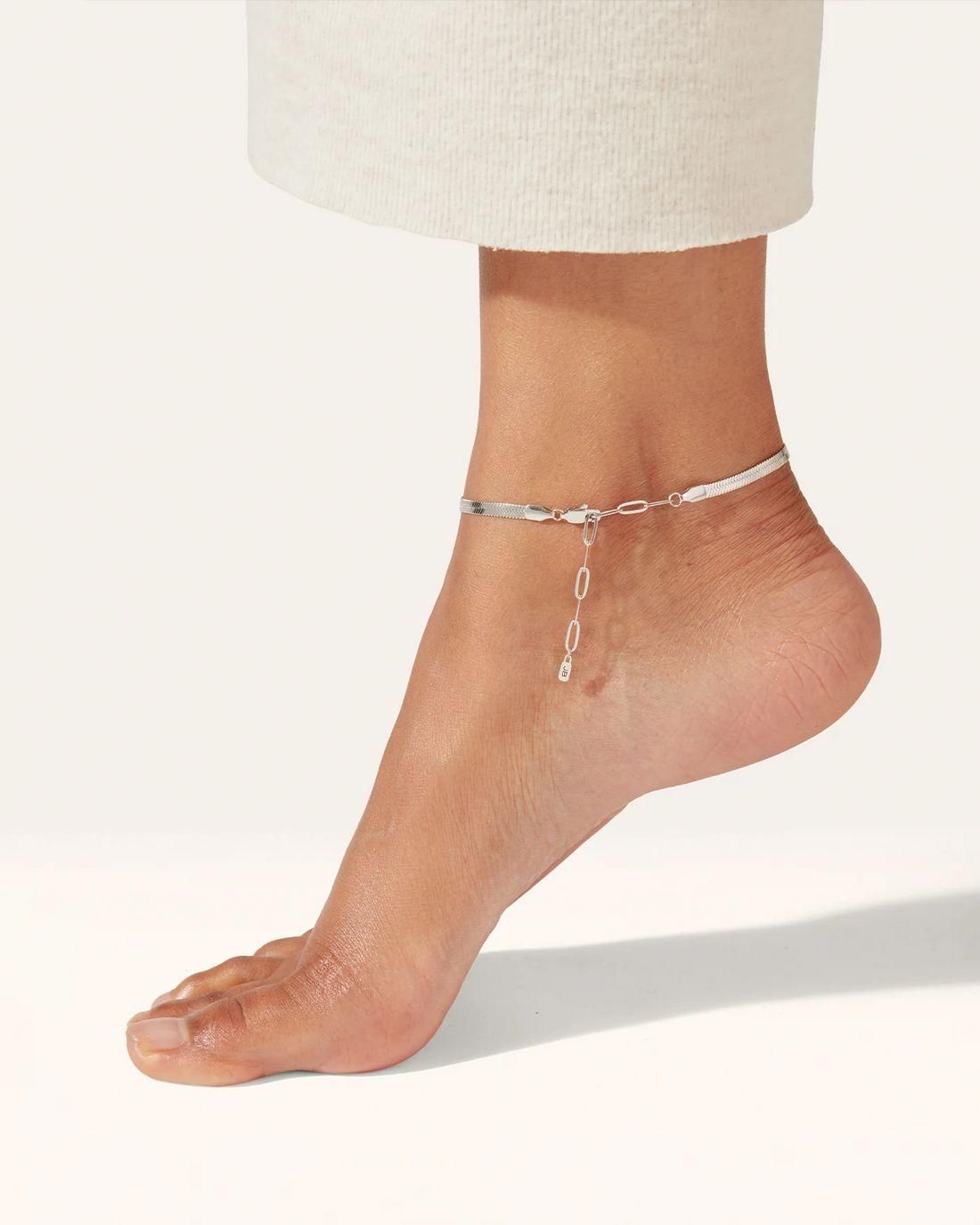 Elegant Silver Anklet