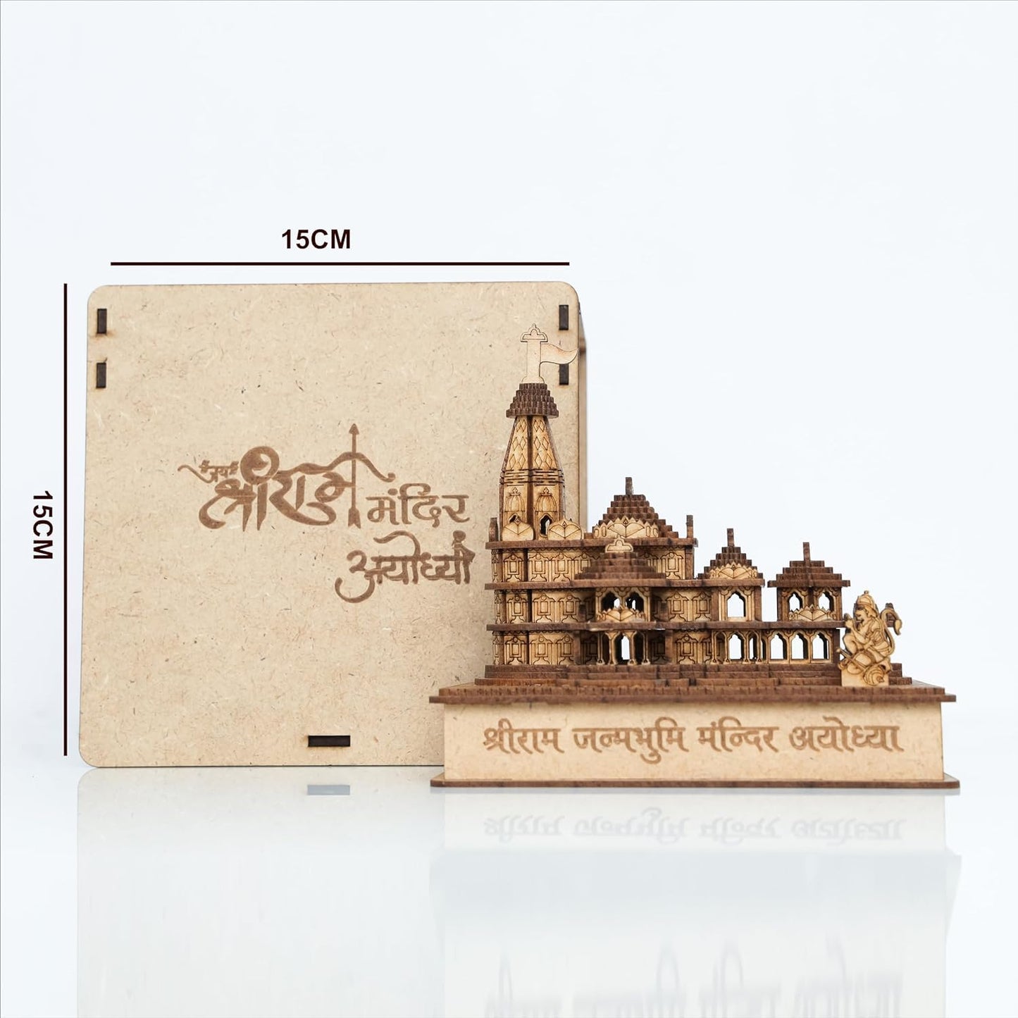 Ram Mandir Ayodhya Model for Car Dashboard